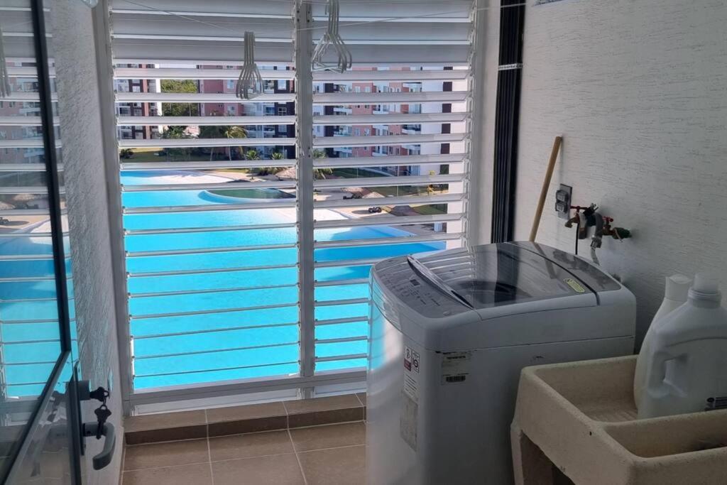 Departamento Con Laguna Artificial Cancun Luaran gambar