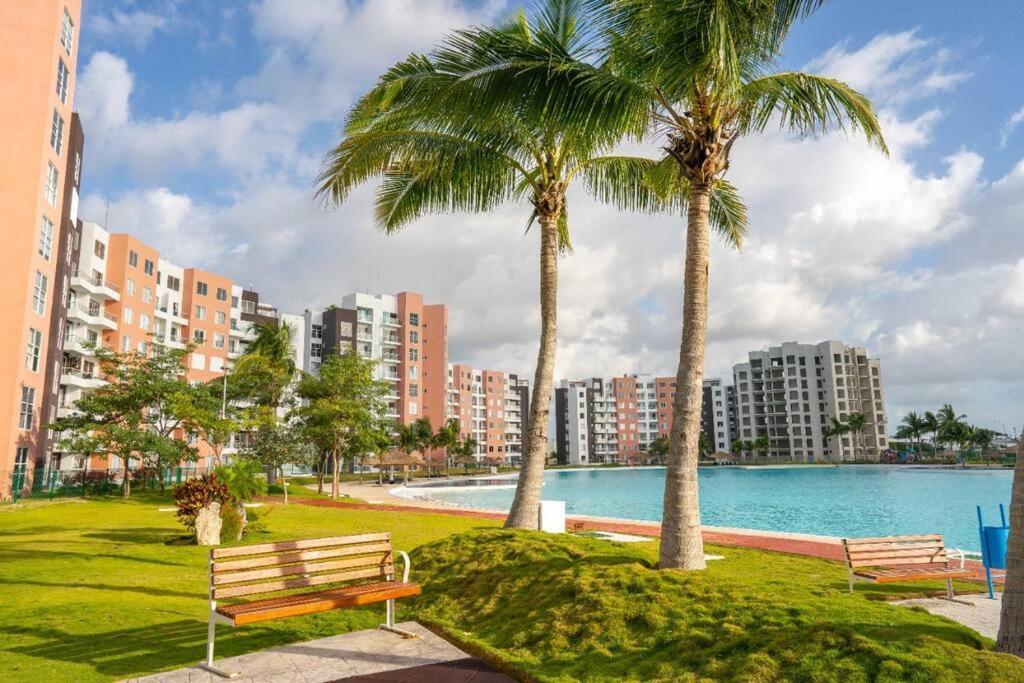 Departamento Con Laguna Artificial Cancun Luaran gambar