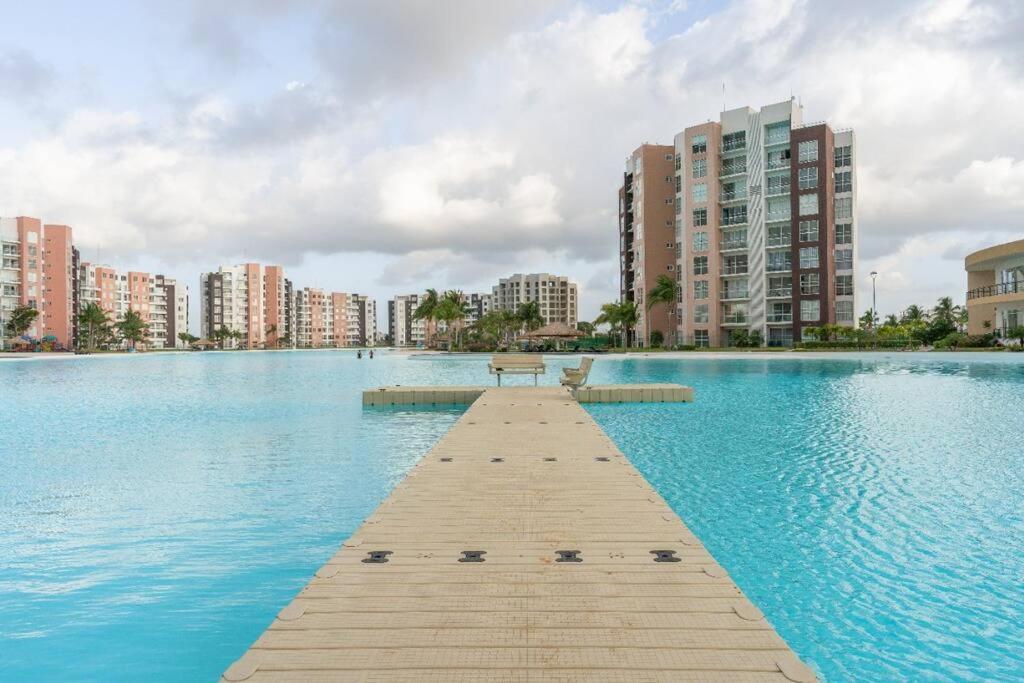 Departamento Con Laguna Artificial Cancun Luaran gambar